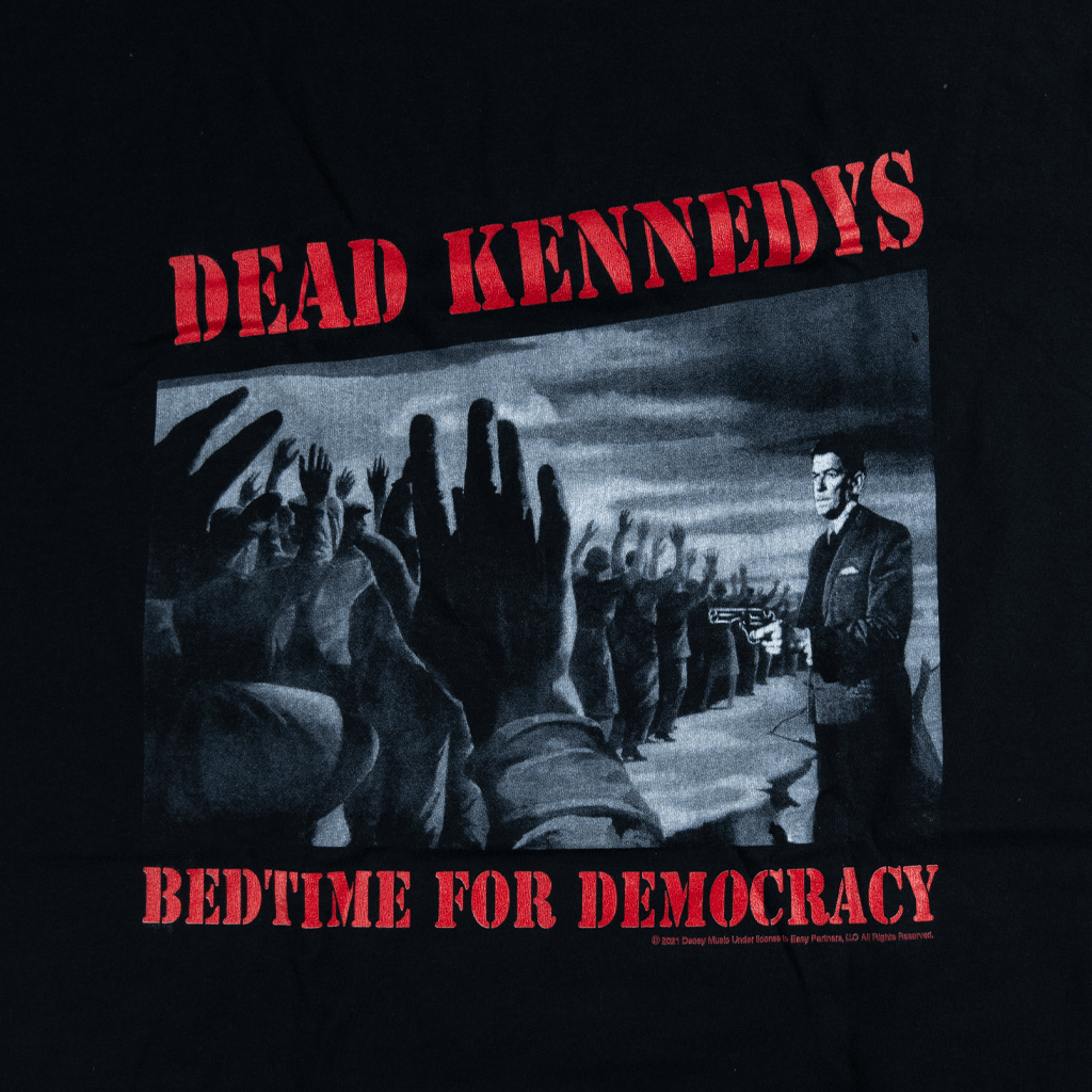 Bedtime For Democracy Black T-Shirt