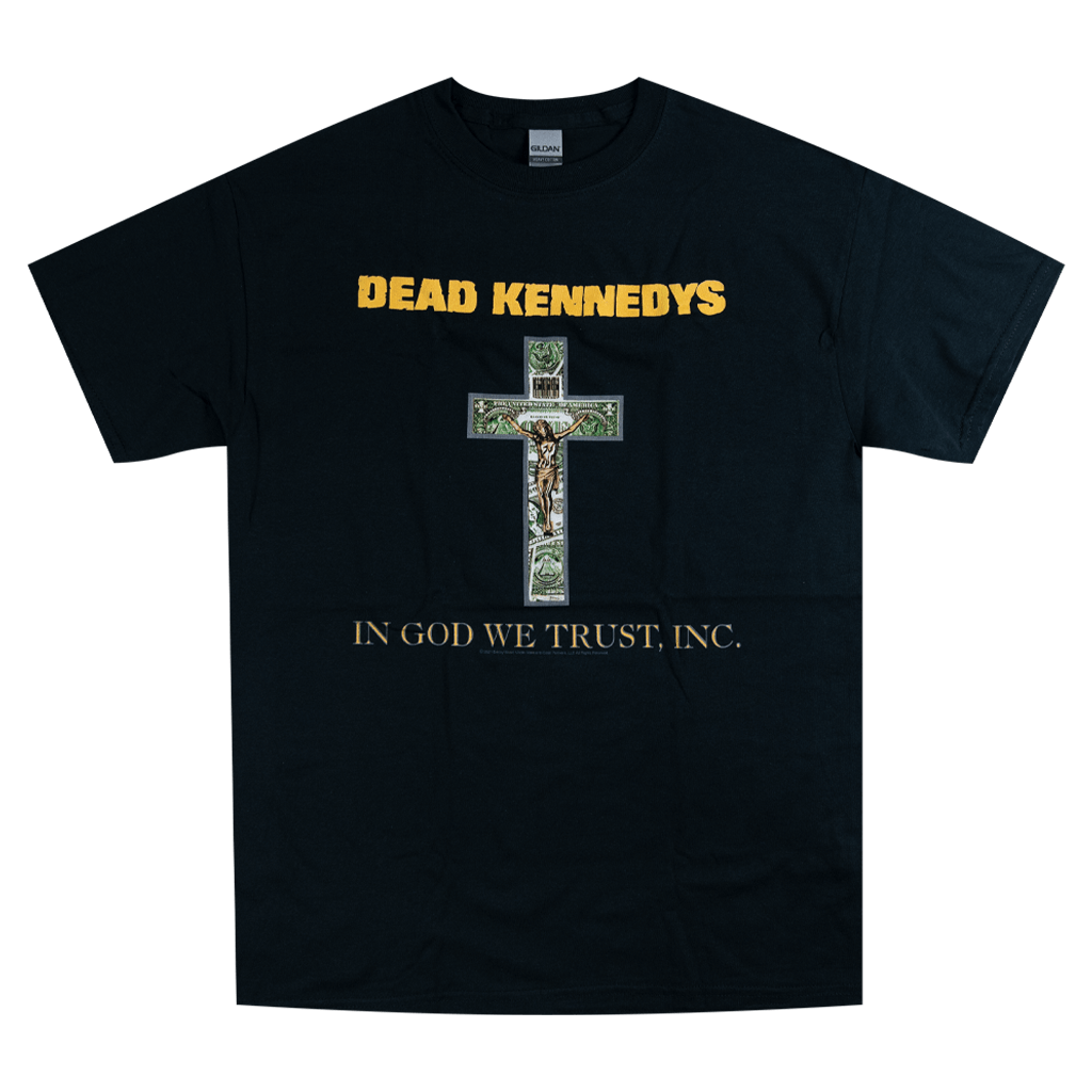 In God We Trust, Inc. Cross Black T-Shirt