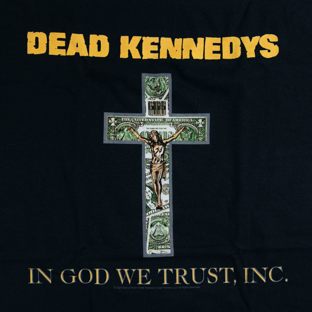 In God We Trust, Inc. Cross Black T-Shirt