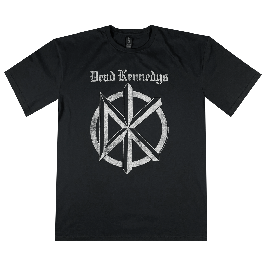 DK Distressed Logo Black T-Shirt