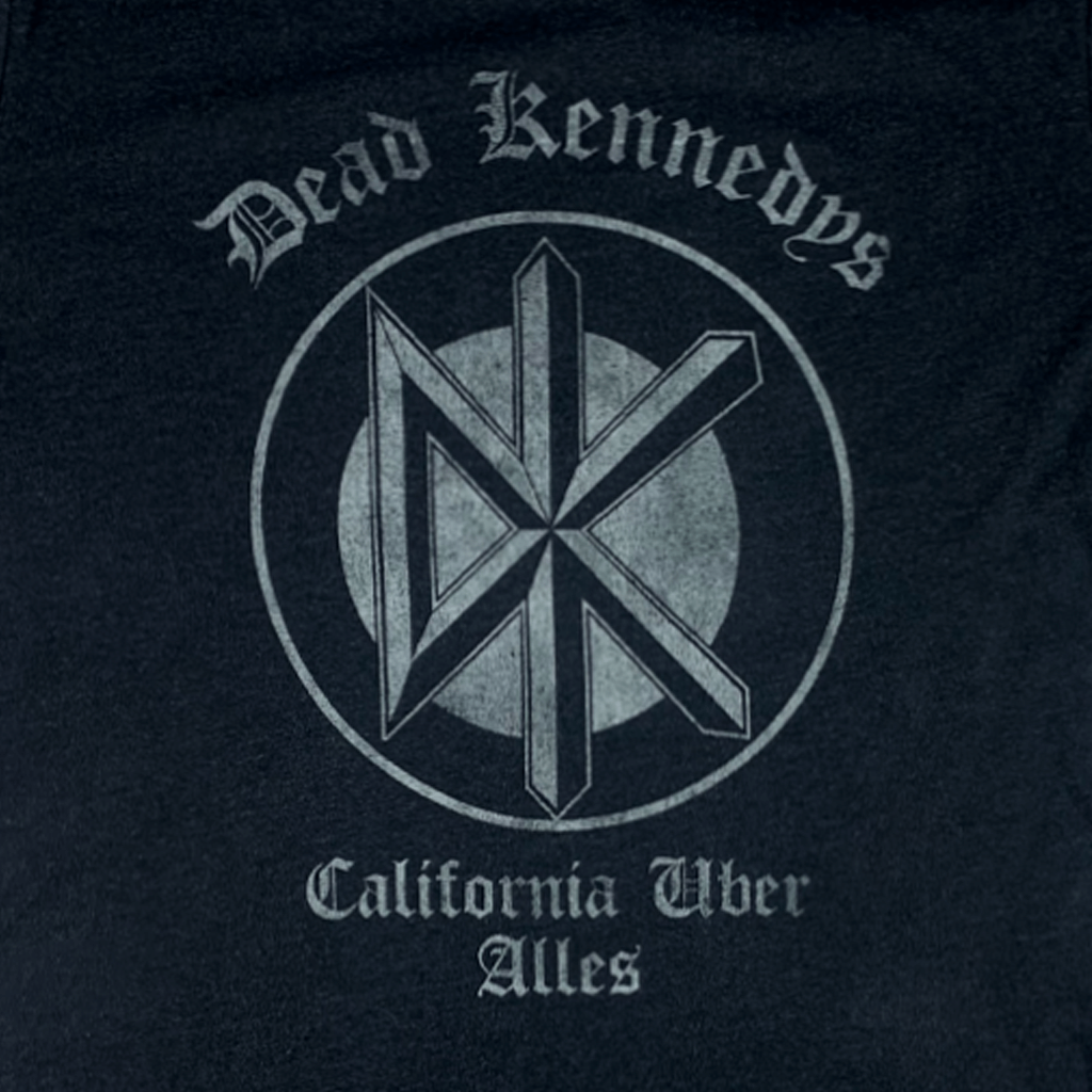 California Uber Alles Vintage Black T-Shirt