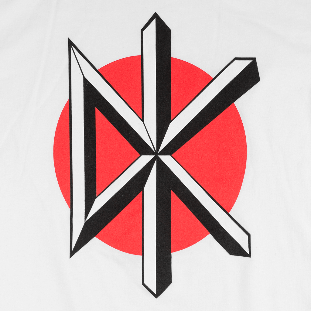 DK Logo White T-Shirt (Front Print Only)