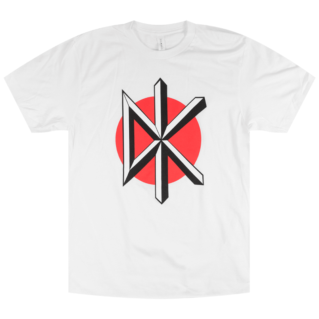 DK Logo White T-Shirt (Front Print Only)