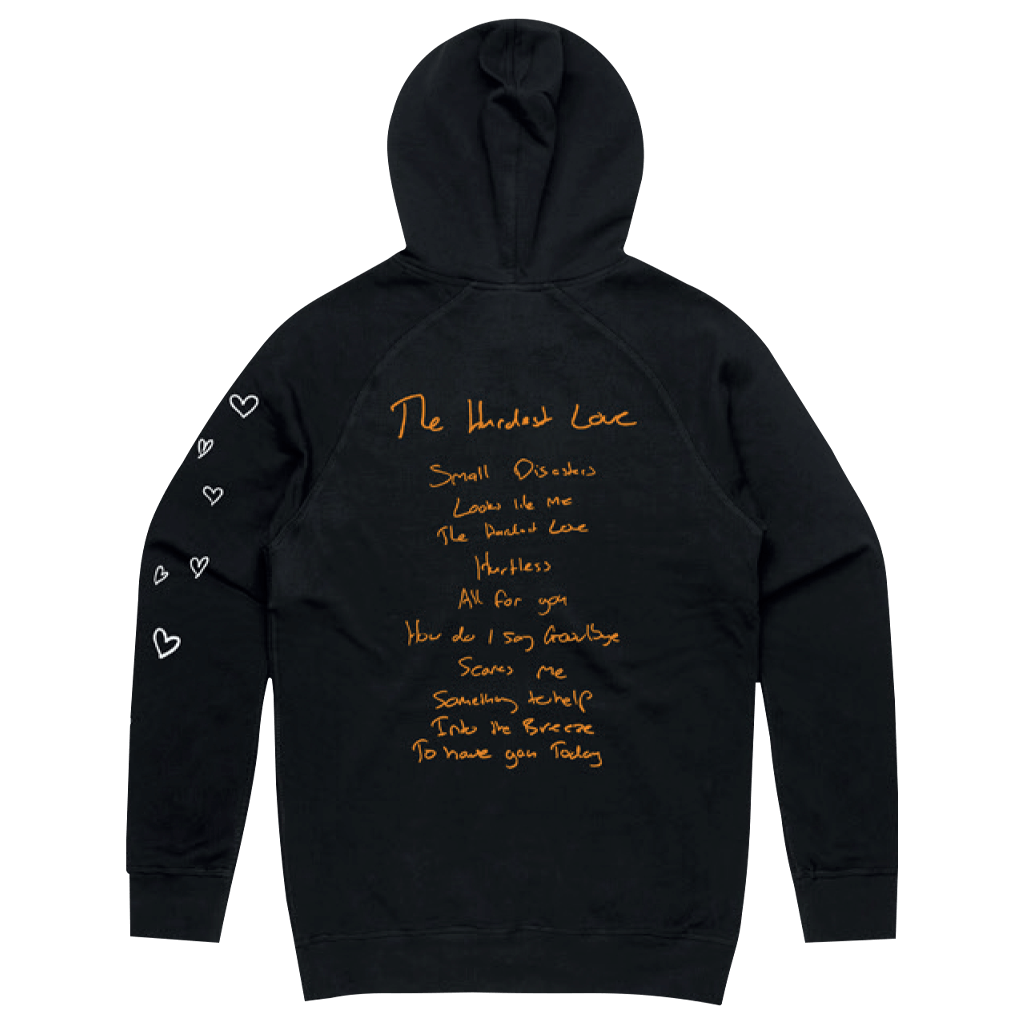 The Hardest Love Black Hoodie