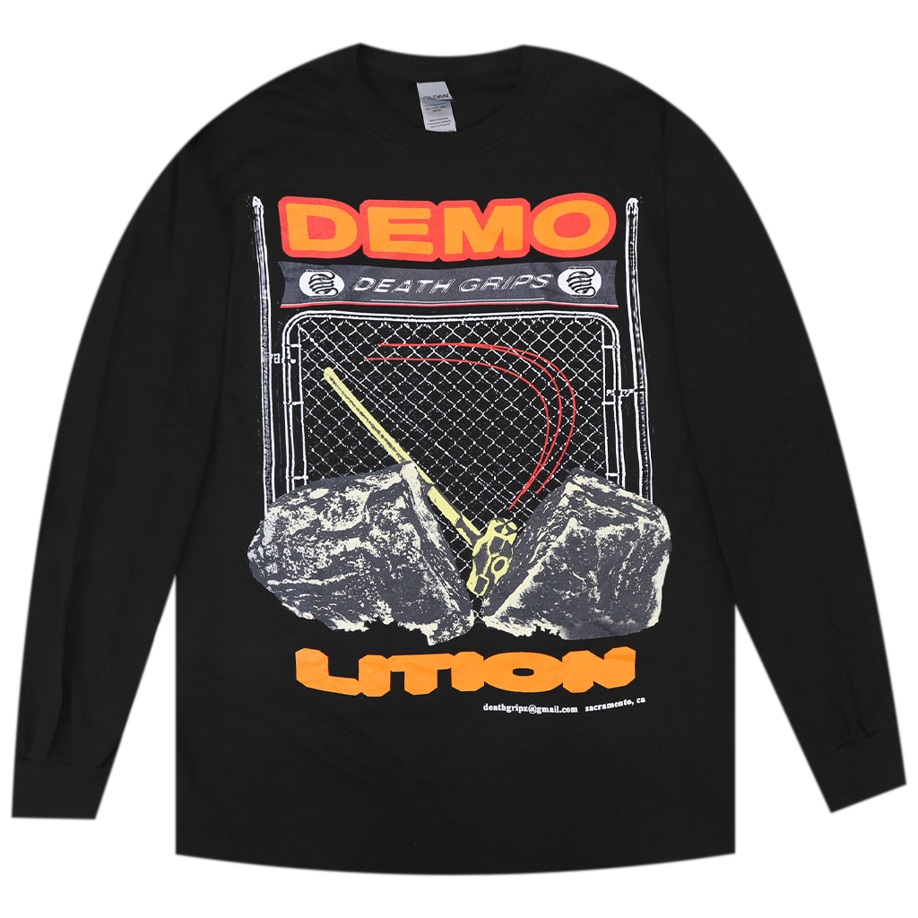 Demolition Black Long Sleeve T-Shirt