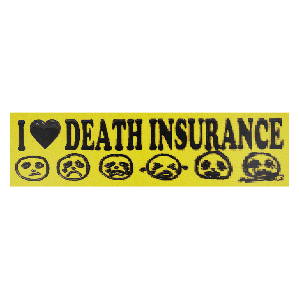 death insurance - sticker