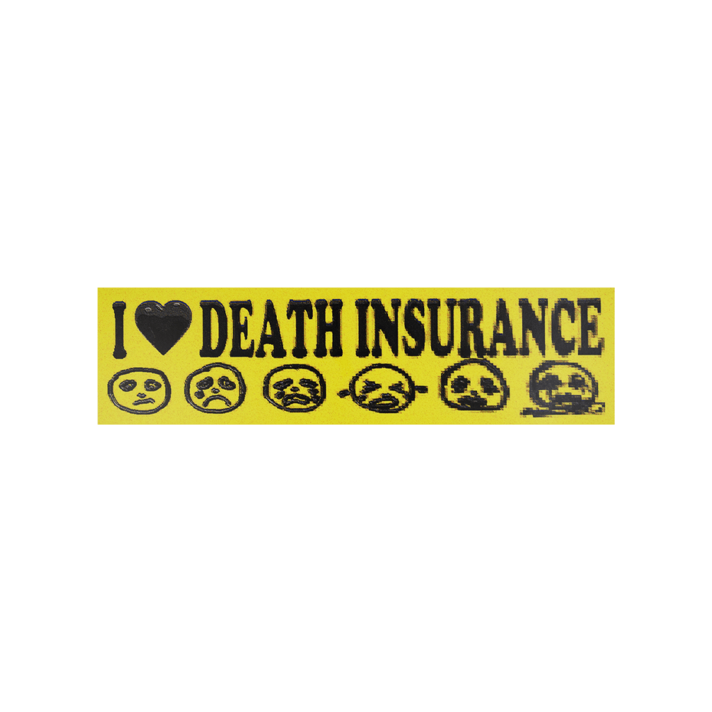 death insurance - sticker