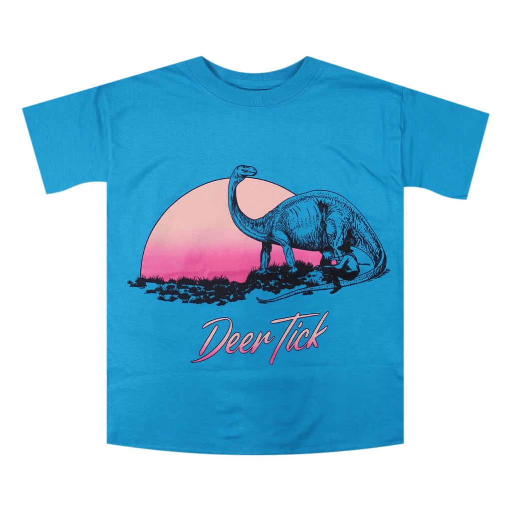 Dino Milk Toddler and Youth Teal T-Shirt