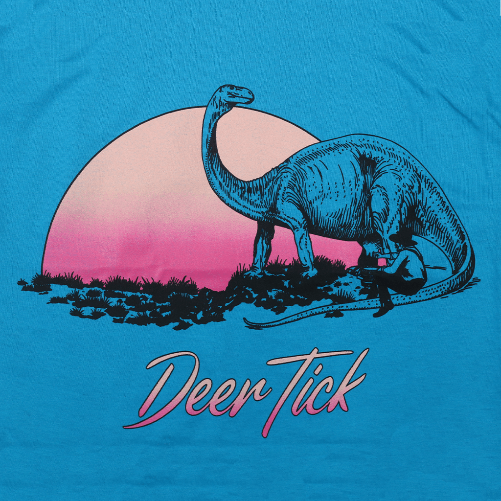 Dino Milk Toddler and Youth Teal T-Shirt