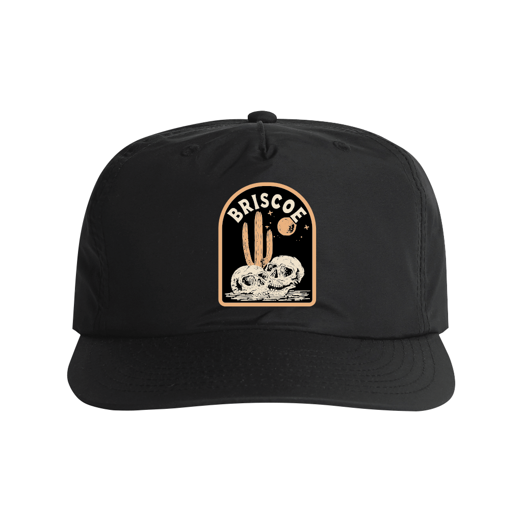 Desert Skulls Black Patch Hat