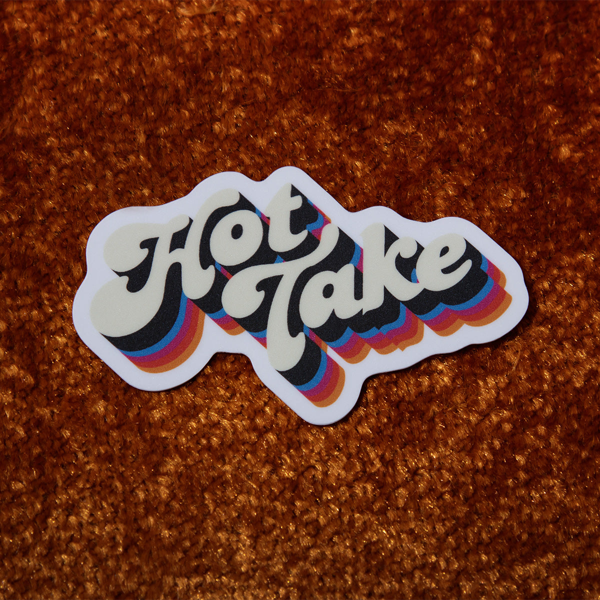 Hot Take Sticker