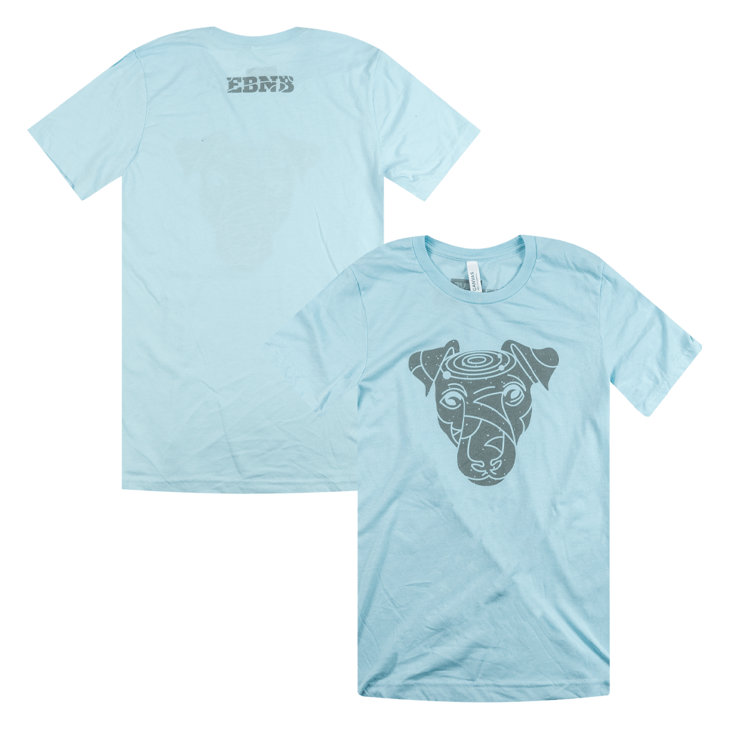 Hunter Logo Vintage Heather Blue T-Shirt