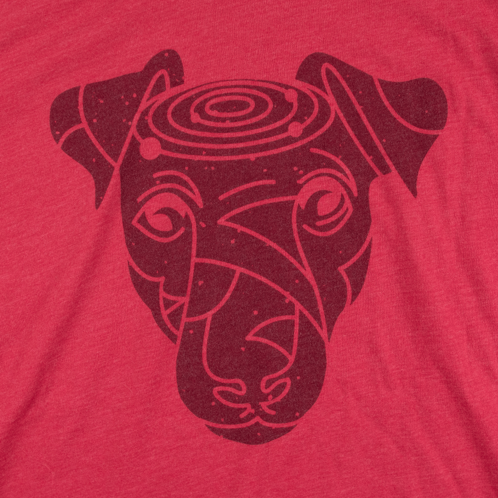 Hunter Logo Vintage Red T-Shirt