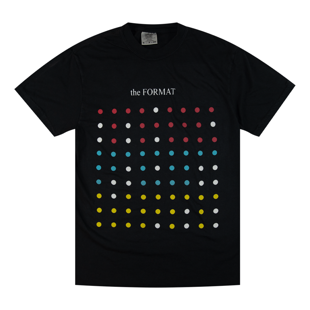 Dots Black T-Shirt
