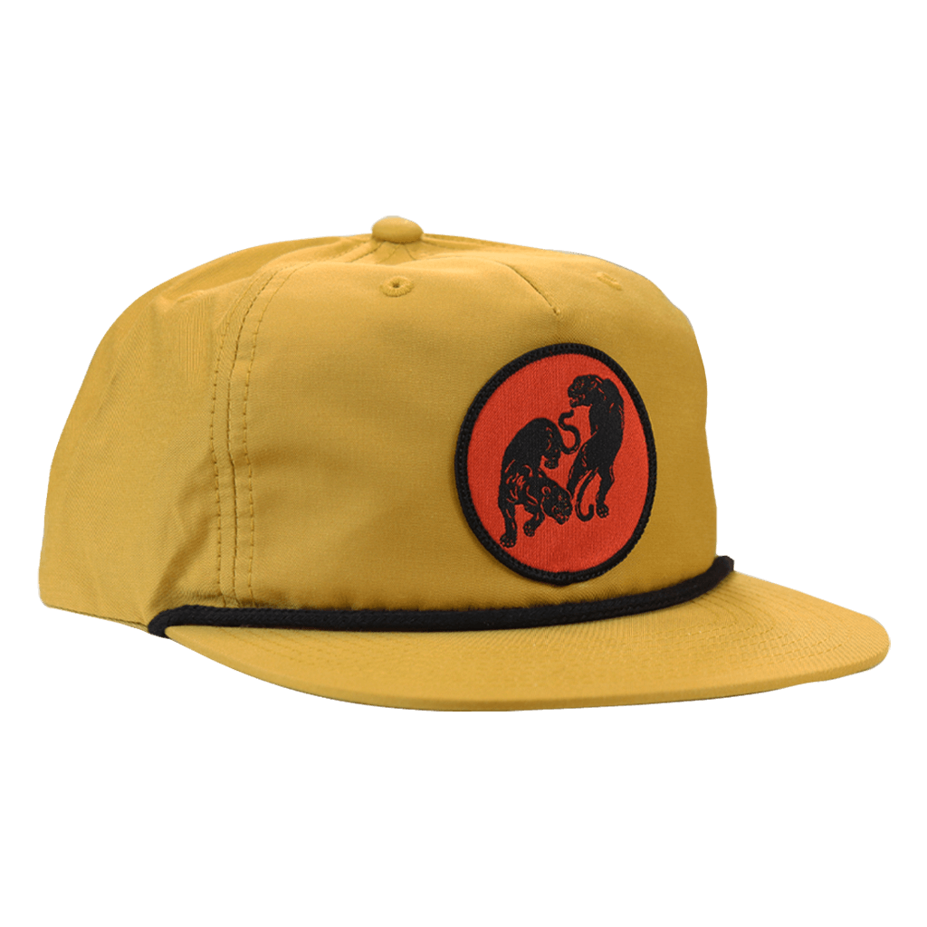 Classic Patch Mustard Flatbill Snapback Hat