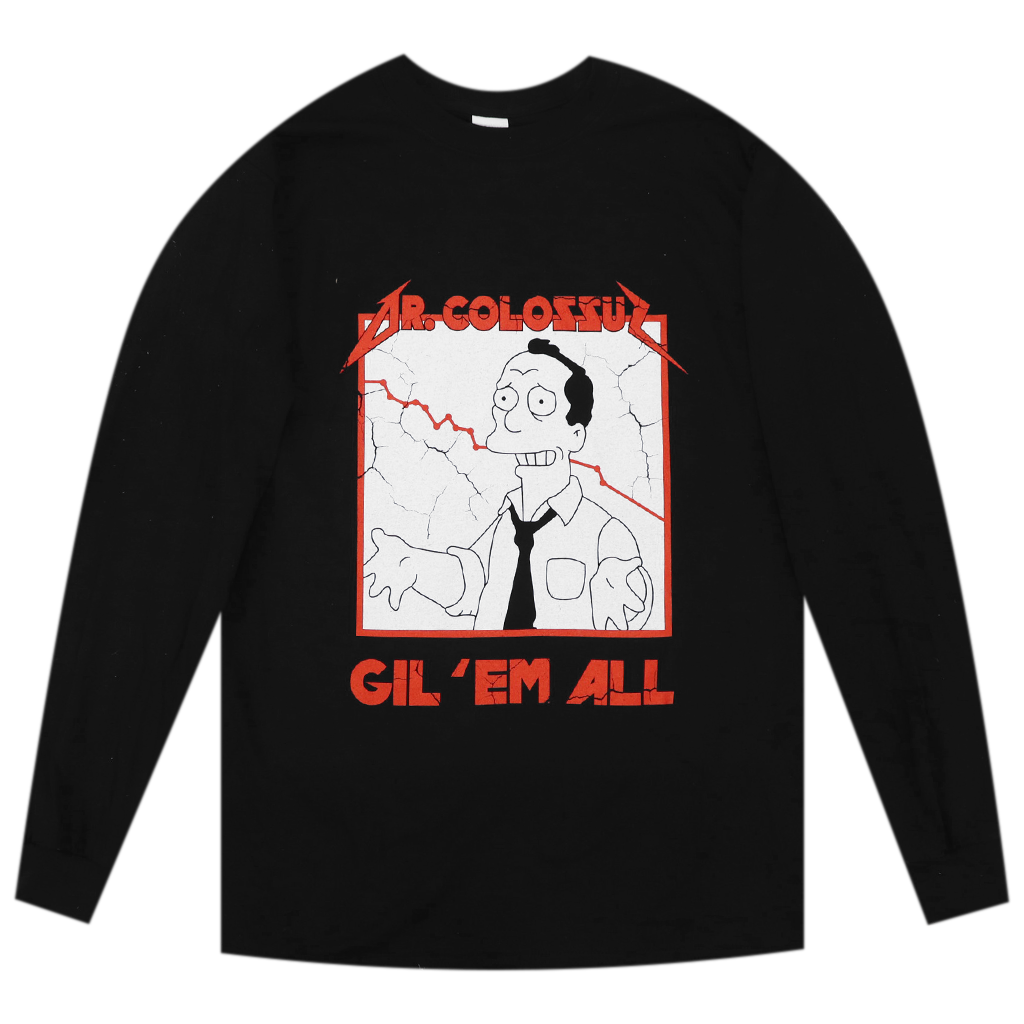 Gil 'Em All Black Long Sleeve Shirt