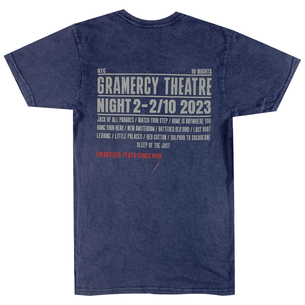Gramercy Theatre - Night 2 - Blue T-Shirt
