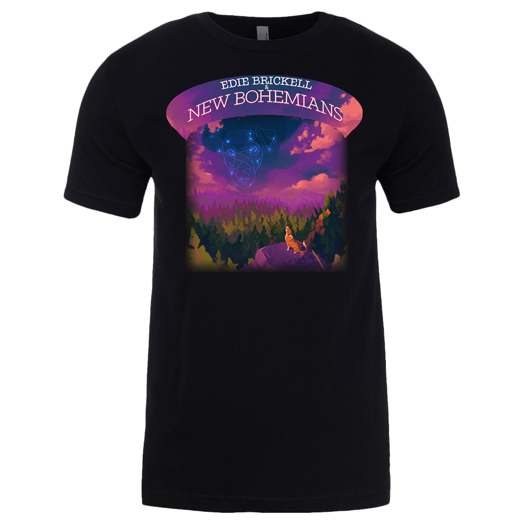 Hunter And The Dog Star Black T-Shirt