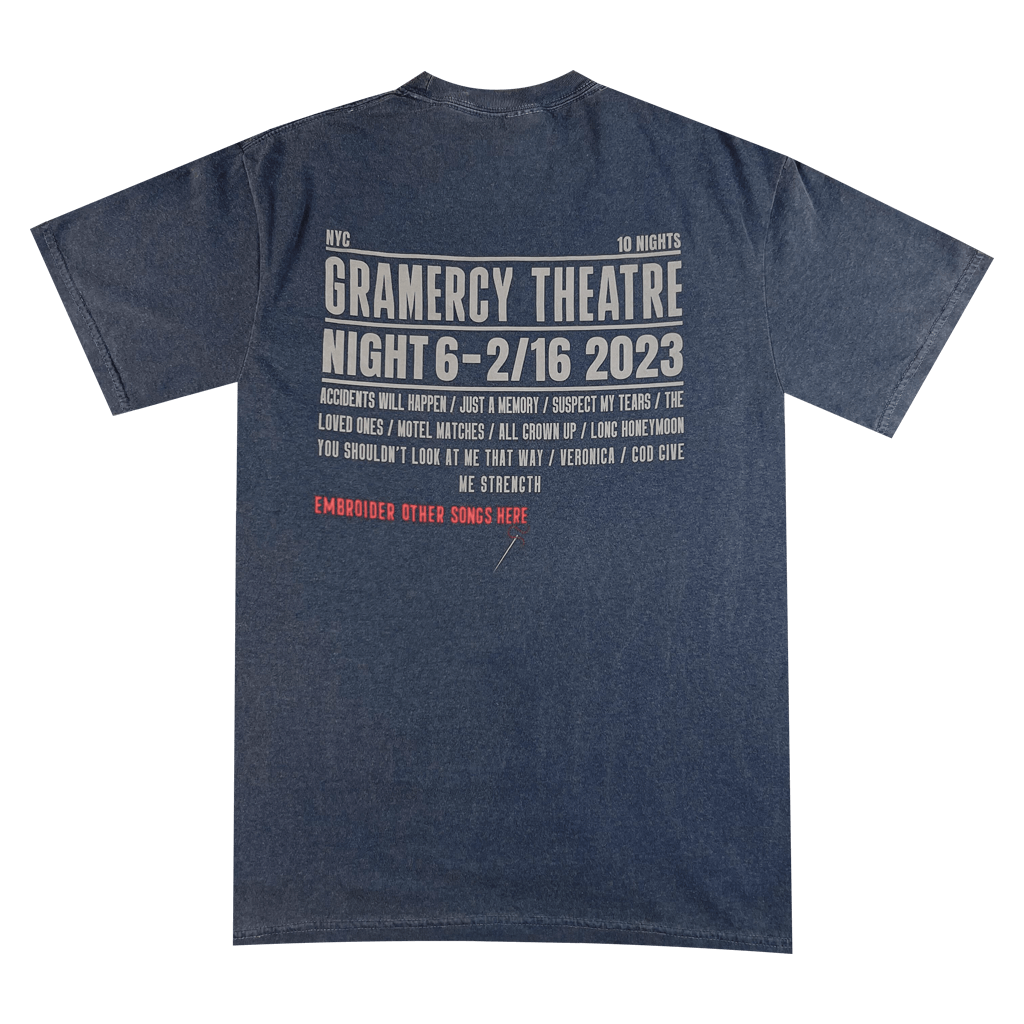 Gramercy Theatre - Night 6 - Blue T-Shirt
