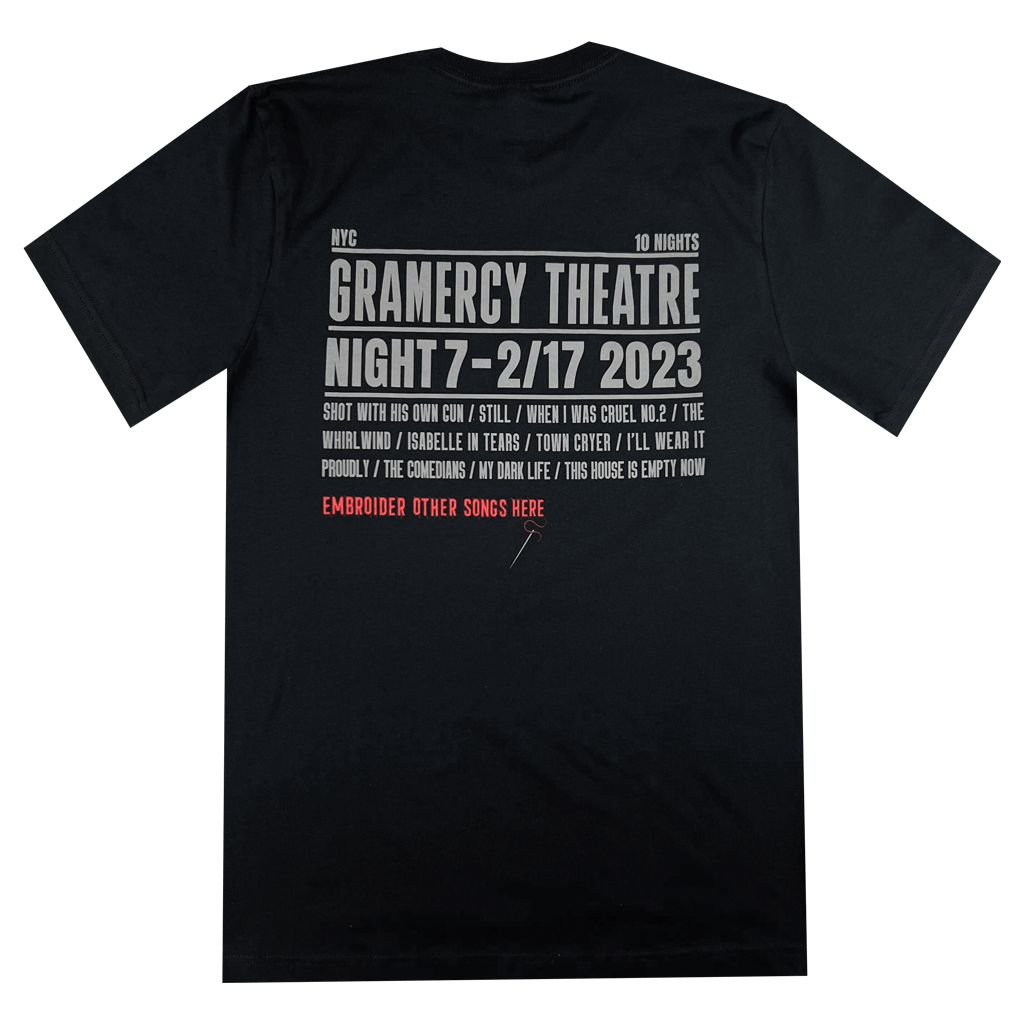 Gramercy Theatre - Night 7 - Vintage Black T-Shirt