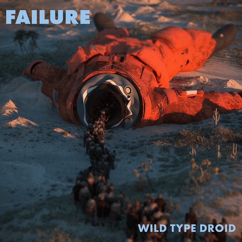 Wild Type Droid - Signed 12" Orange Vinyl