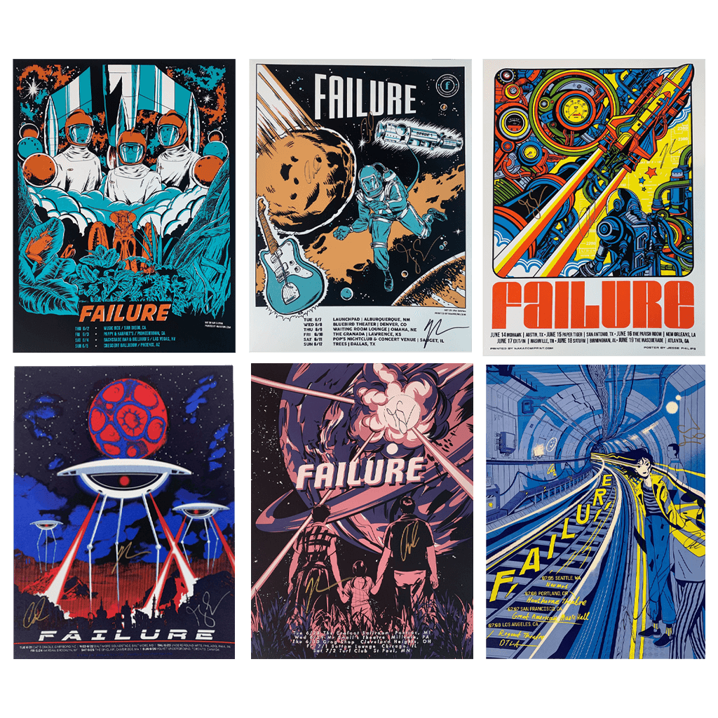 Failure Tour 2022 Posters