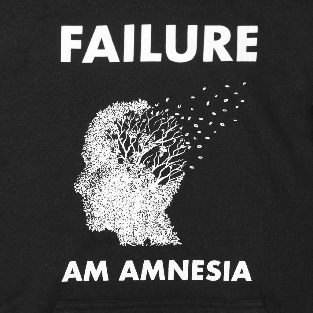 AM Amnesia Black Pullover Hoodie