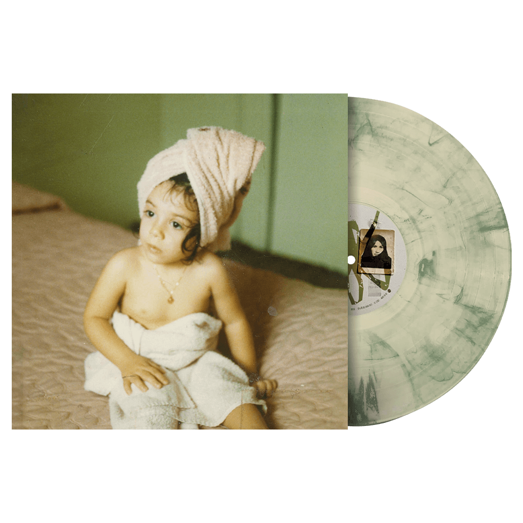 Flowers At Your Feet Olive Green Marbled Limited Edition Vinyl