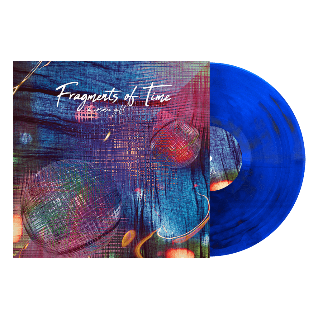 A Cosmic Gift - Fragments of Time - Blue Black Swirl 12" Vinyl