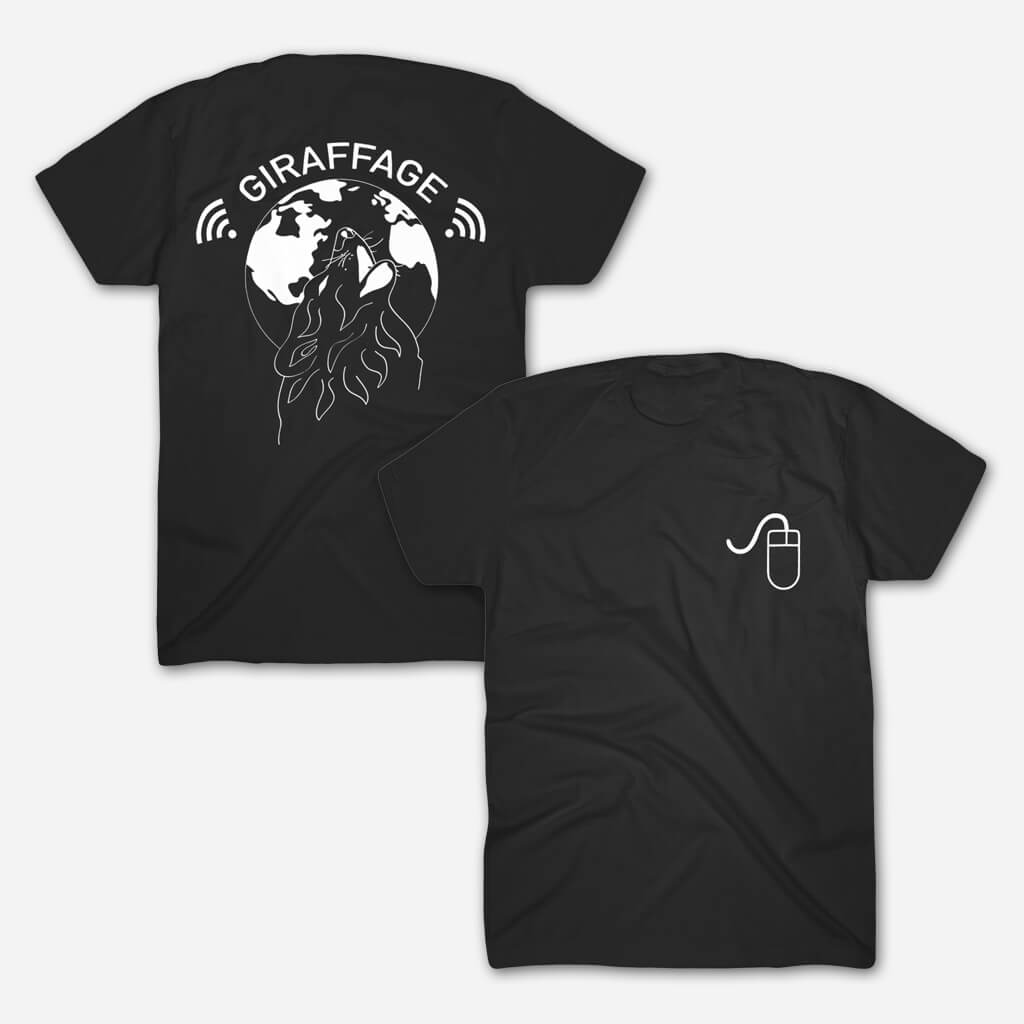 Wolf Black T-Shirt