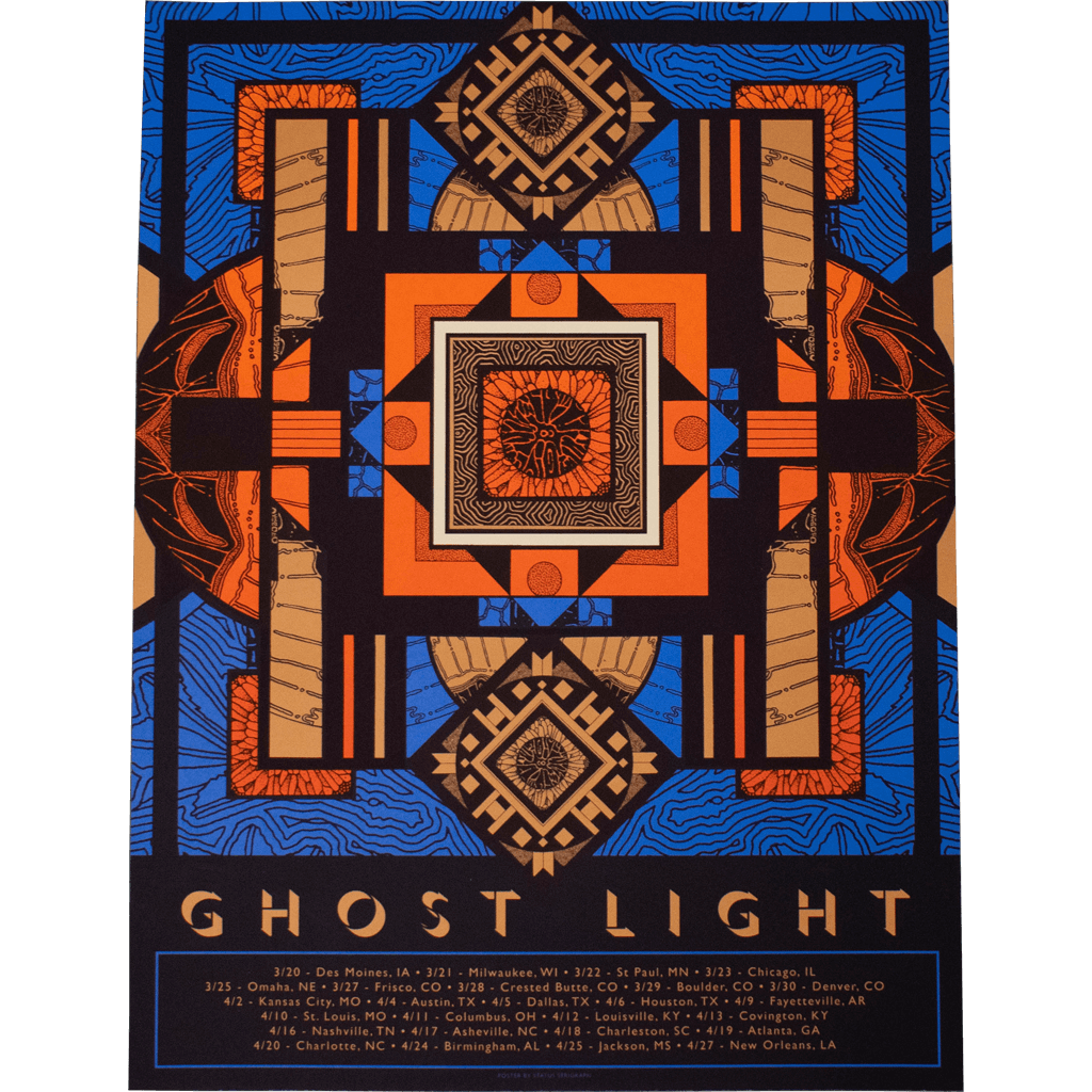 Ghost Light - March / April 2019 Tour Poster
