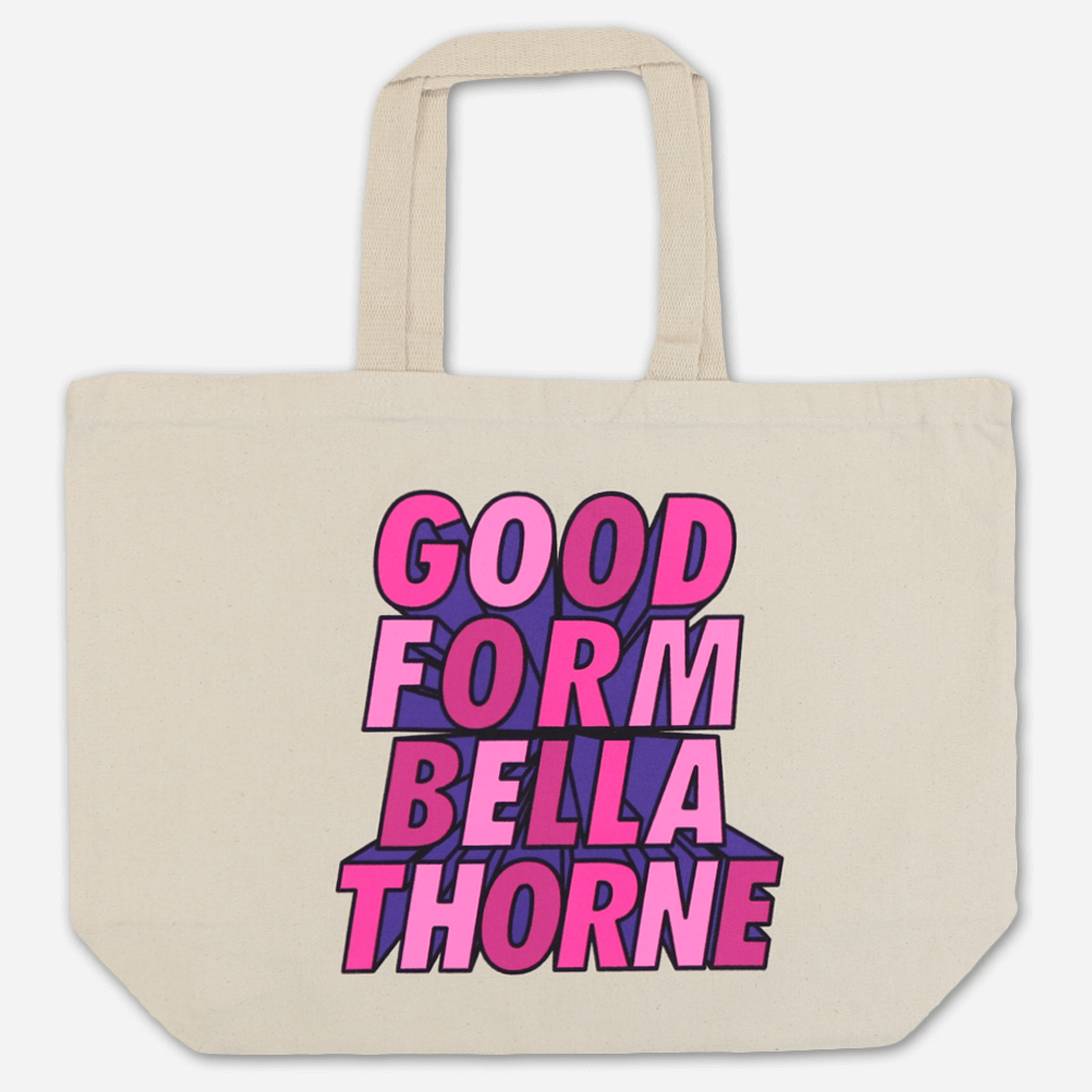 Good Form Natural Tote Bag