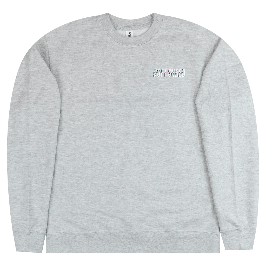 Soft Shred Heather Grey Sweatshirt