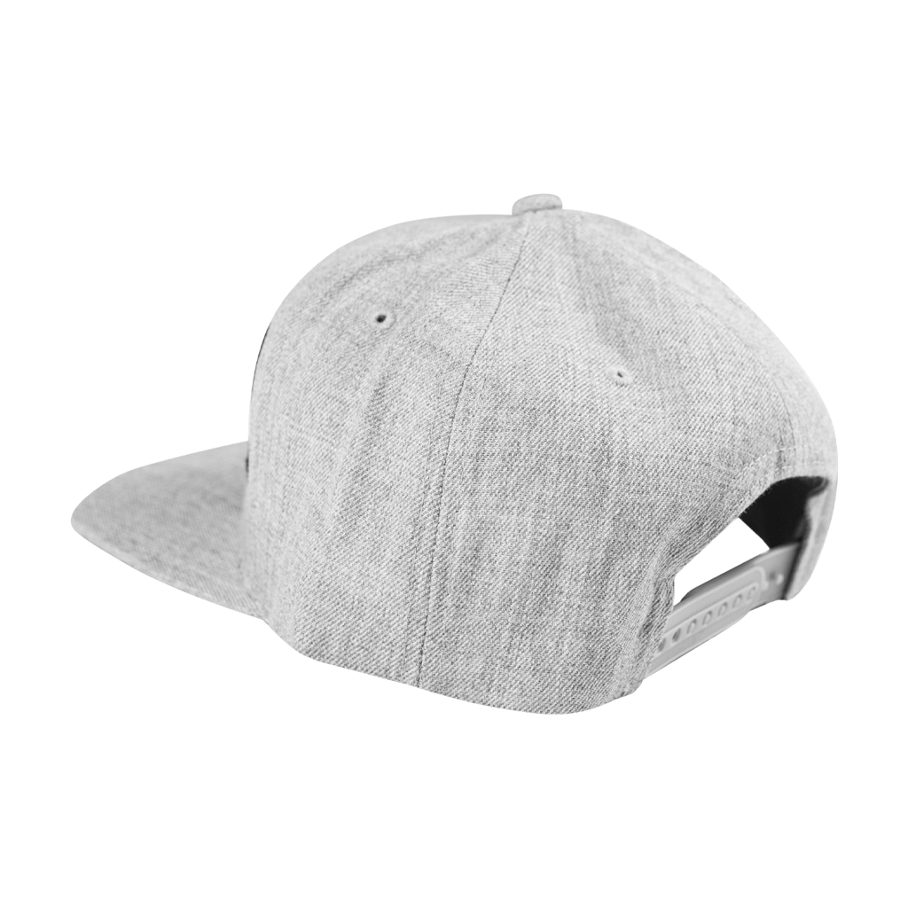 Grey Logo Snapback Hat