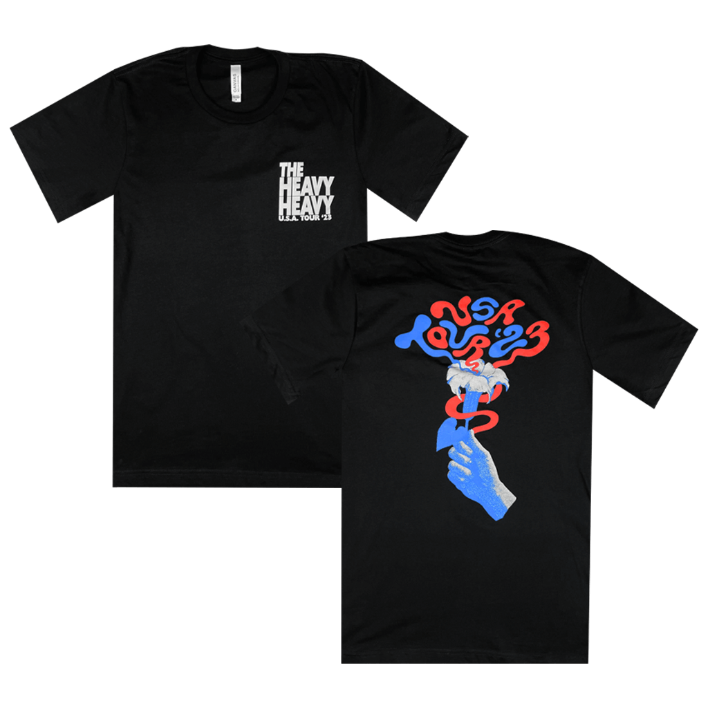 USA Tour '23 Black T-Shirt