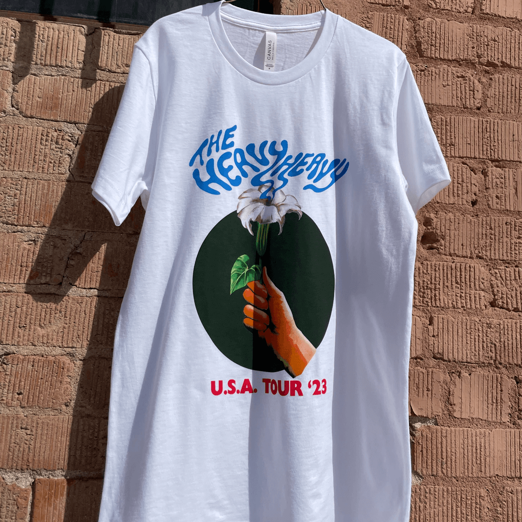 Flower USA Tour White T-Shirt