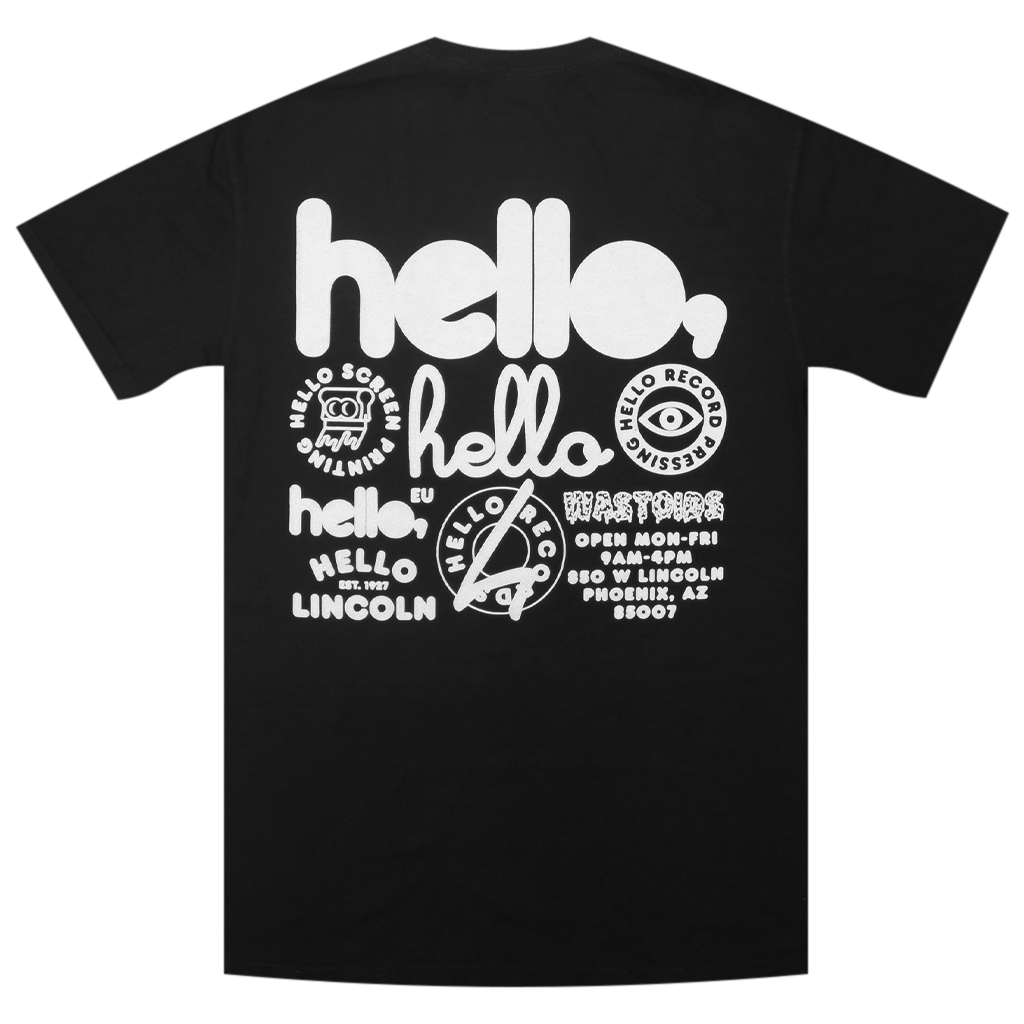 Hello Family 2021 Black T-Shirt
