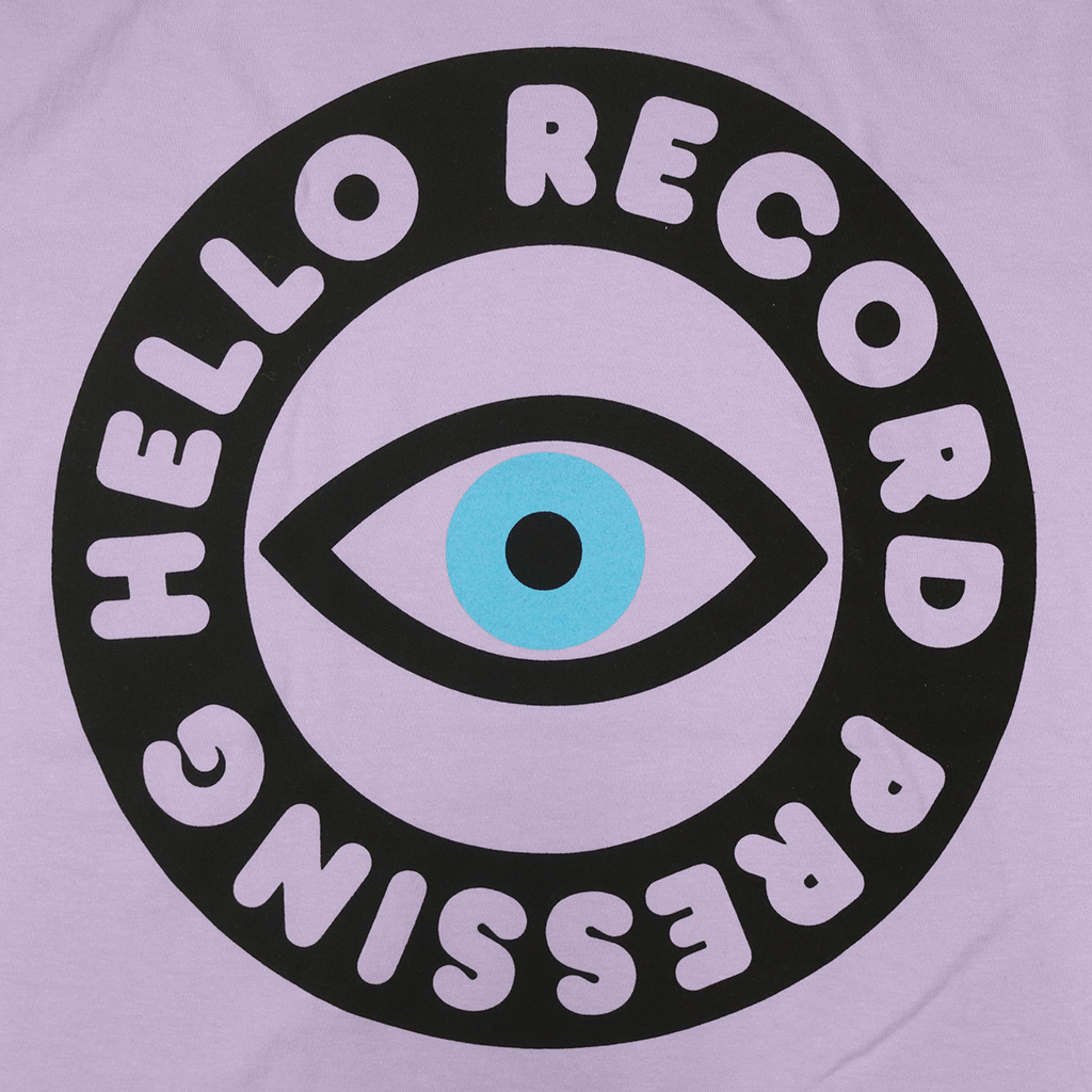 Hello Record Pressing Orchid T-Shirt