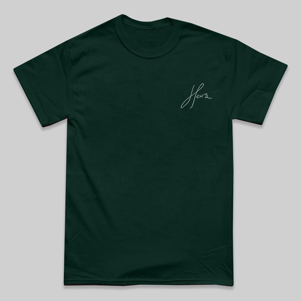 Script Forest Green T-Shirt