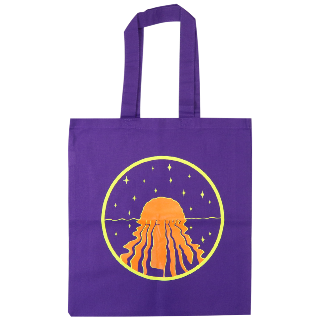 Sunset Purple Tote Bag