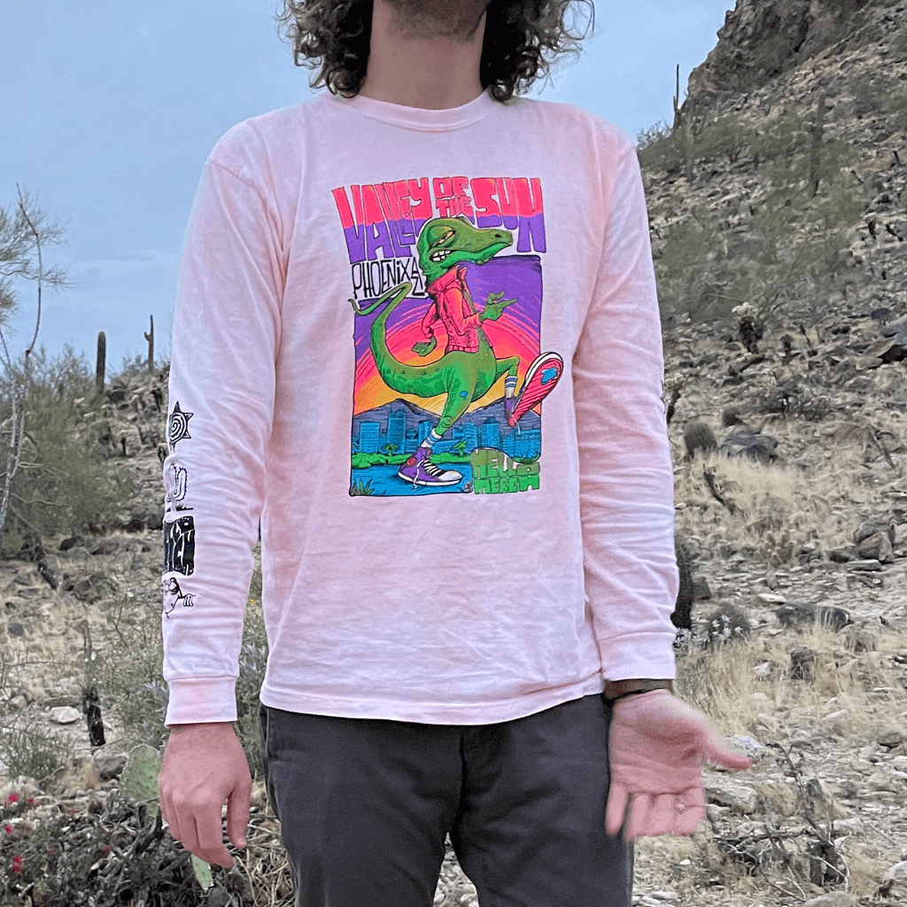 Valley of the Sun Long Sleeve Tie-Dye Shirt
