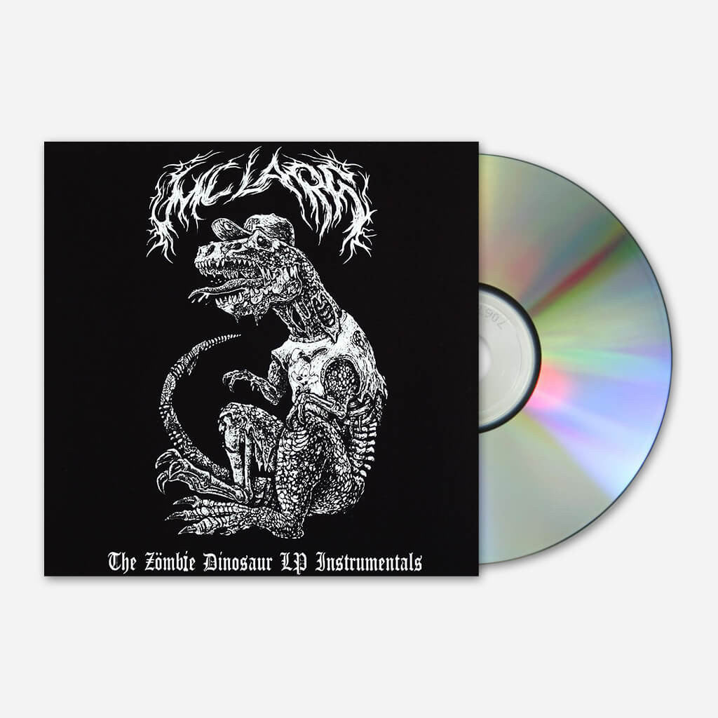 "The Zombie Dinosaur LP Instrumentals" CD