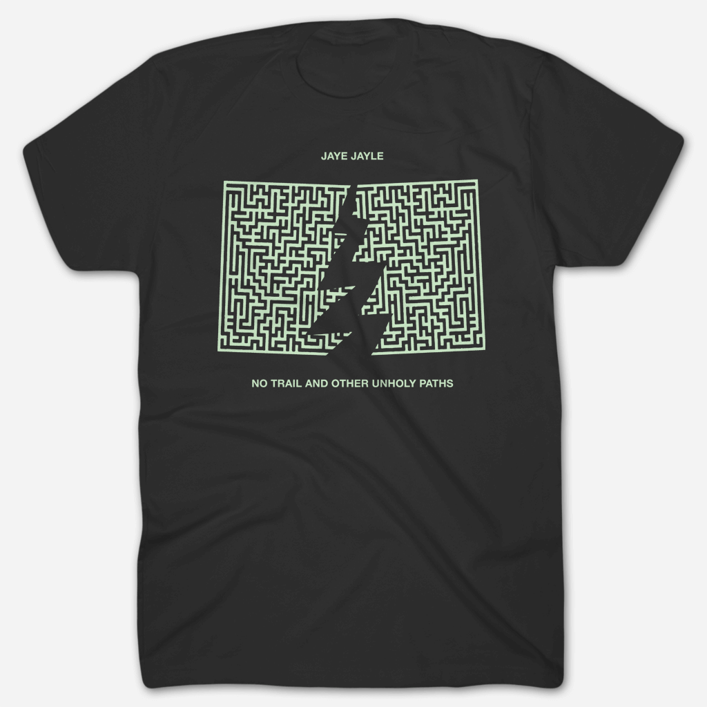 Maze Black T-Shirt