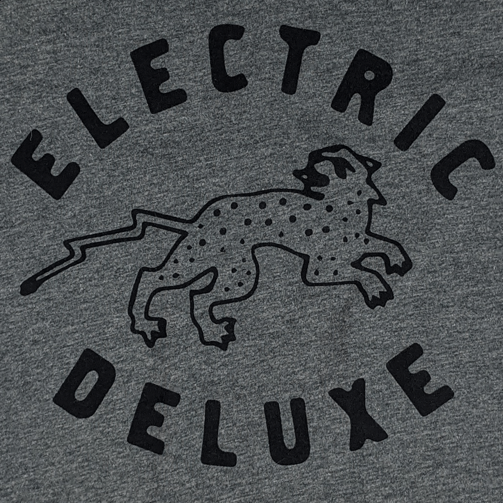 Electric Deluxe Jaguar Grey Baseball T-Shirt