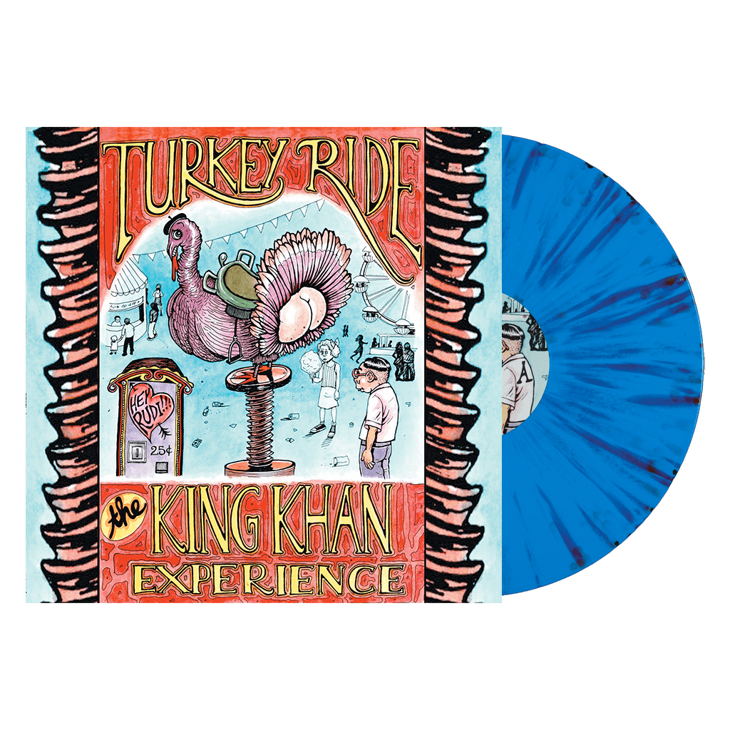 Turkey Ride - Blue Splatter 12" Vinyl