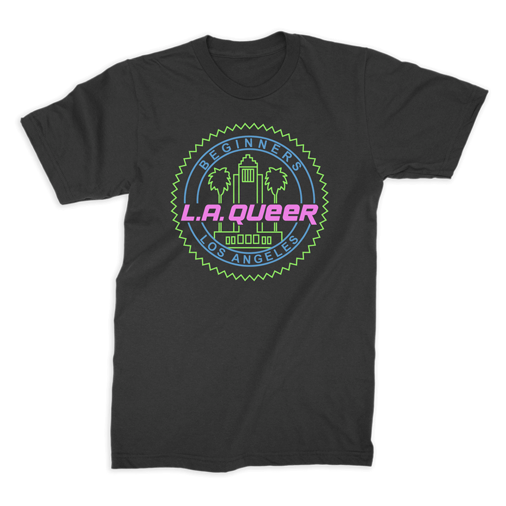 L.A. Queer Black T-Shirt