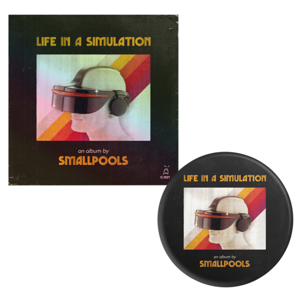 Life In A Simulation Sticker-Button Pack