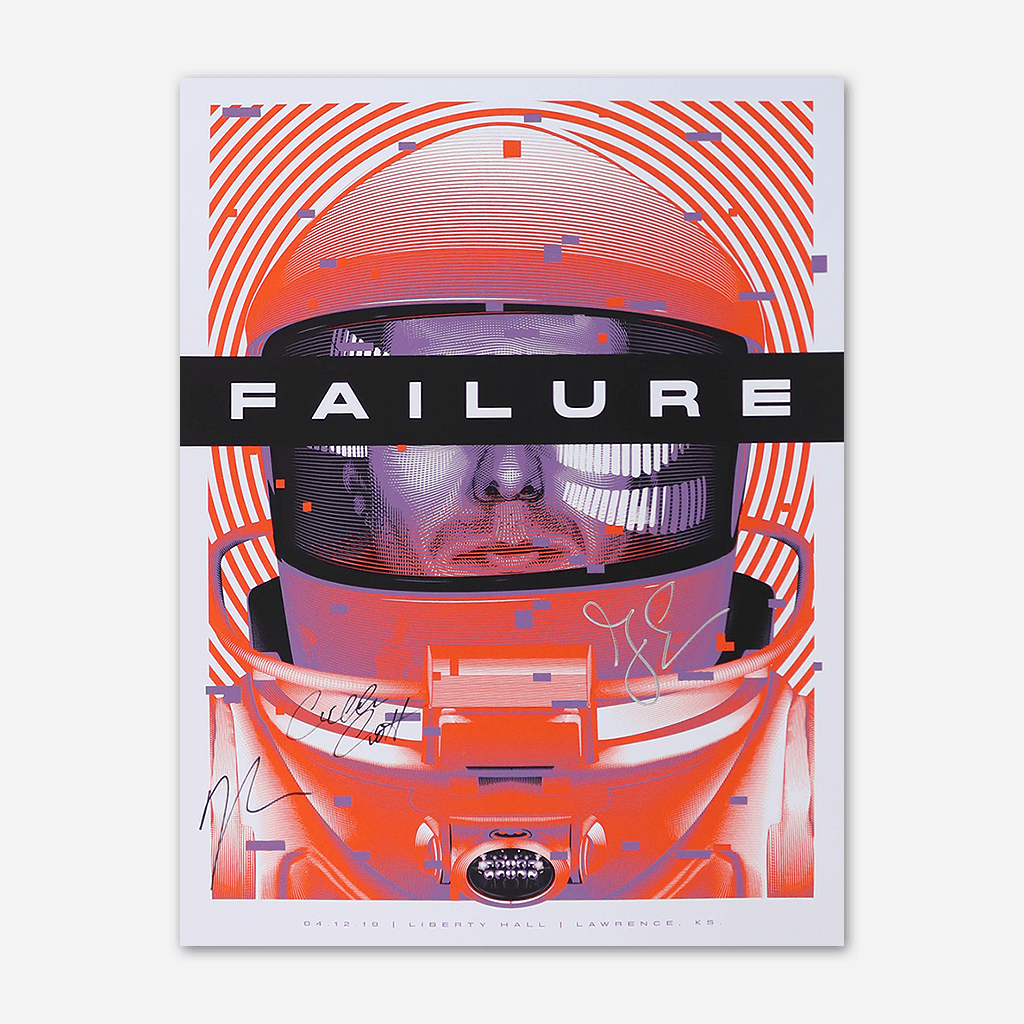 Failure Signed Show Posters