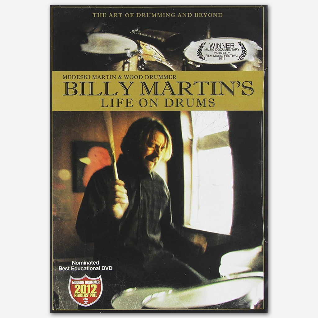 Billy Martin's Life On Drums DVD