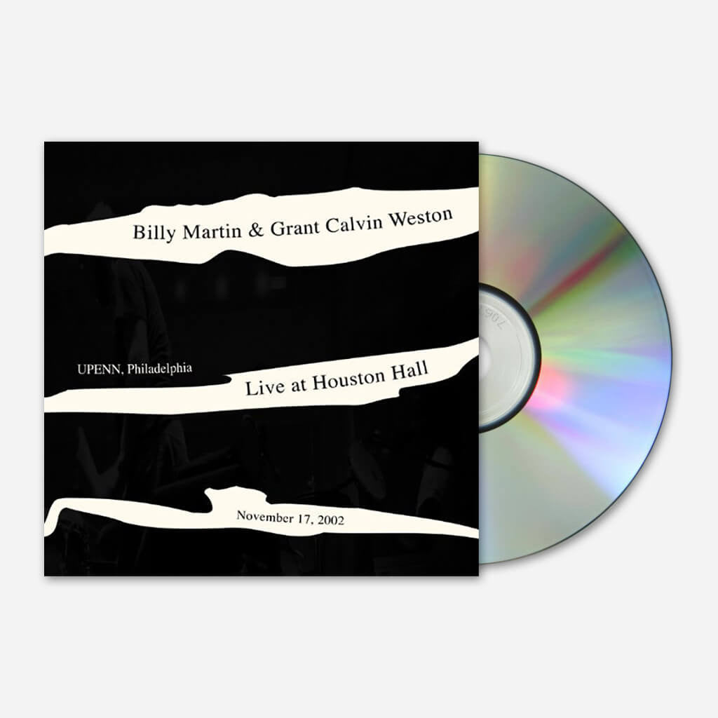 Billy Martin & Grant Calvin Weston - Live At Houston Hall CD